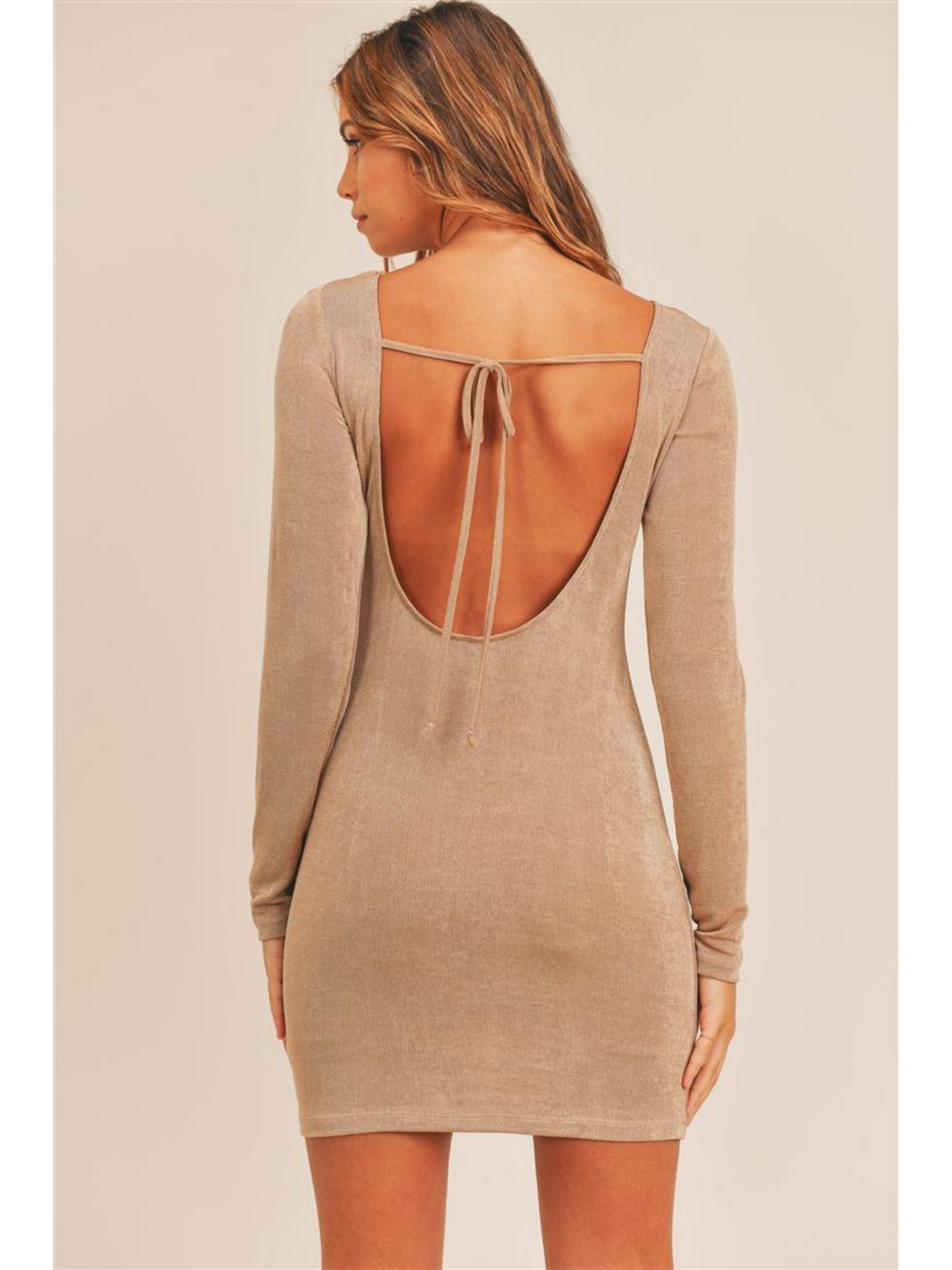 Open Back Mini Dress – Ruby and Jenna